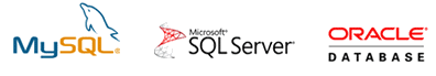 MySQL, Microsoft SQL Server & Oracle